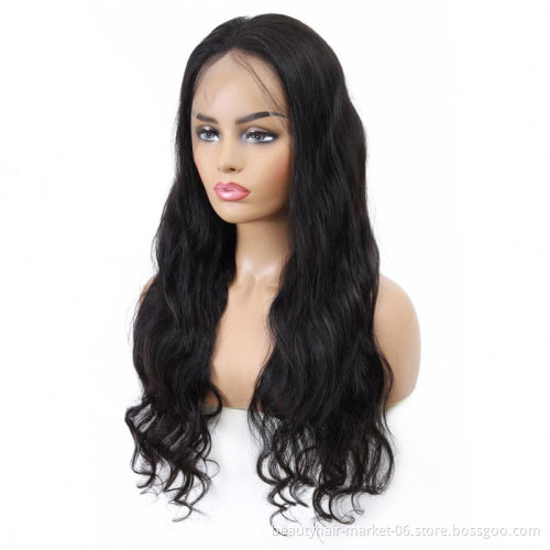Wholesalehuman natural hair wigs free sample wig lace front wigs